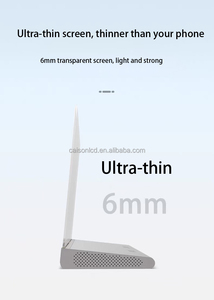 55 дюймов прозрачный OED SKD дисплей Digital Signage 4K HD Touch Ультра тонкие дисплеи рекламные плееры экран дисплей ooled - Product Image 6
