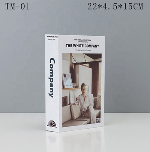 Tasarım markaları katlanır katlanabilir kanal kitap sonu modern dekorasyon dekoratif sahte kitap kutusu sehpa tasarımcı dekor kitapları - Product Image 2