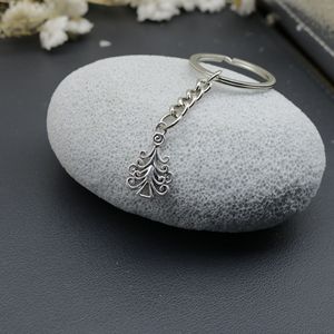 批发树钥匙扣树形状金属钥匙扣合金钥匙扣 - Product Image 4