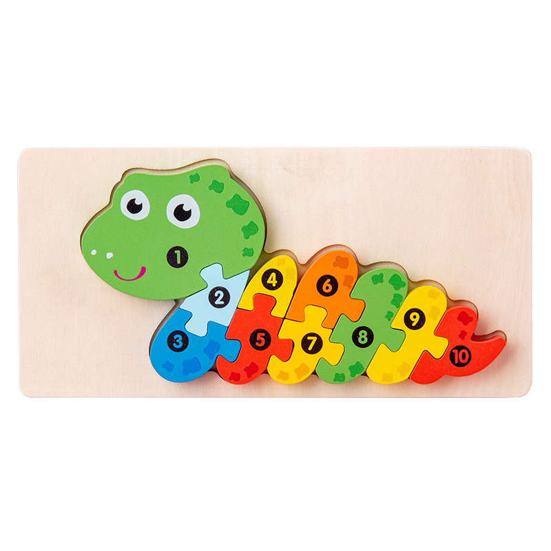 Puzzle-serpent modèle 3D