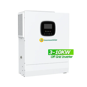 公寓使用10kw太阳能电池板系统单相220v 3kva 5kva混合离网光伏能源套件，带屋顶安装支架
