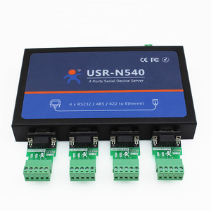 USR-N540 4 serial port <strong>rs232</strong> rs485 rs422 to <strong>ethernet</strong> <strong>tcp</strong>/<strong>ip</strong> converter - Product Image 2