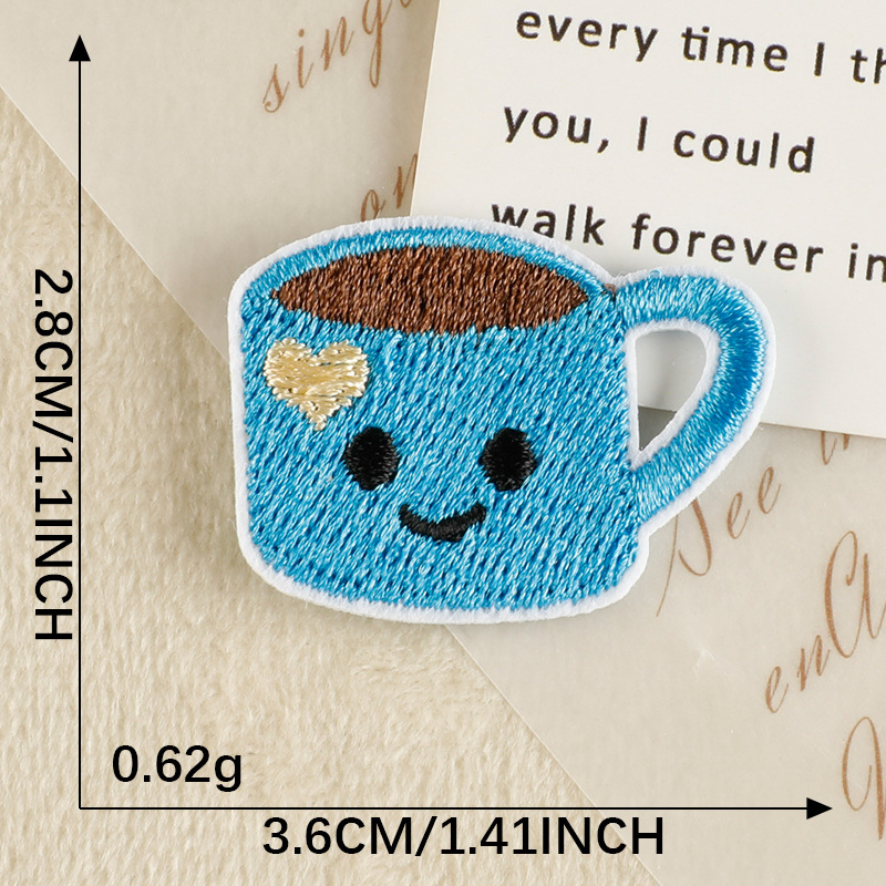 5 taza azul