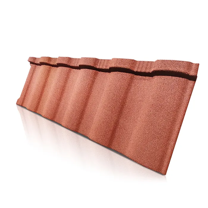 china factory high quality color Stone Coated Metal Colored Roof Tiles Price West Africa Hot Selling Metal Sheet Roman Tiles