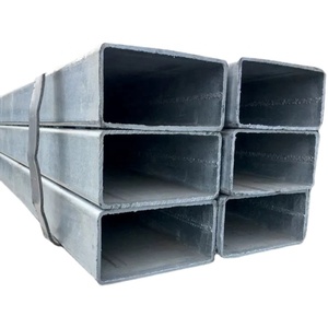 镀锌矩形空心截面管尺寸和重量图100x50镀锌矩形管 - Product Image 1