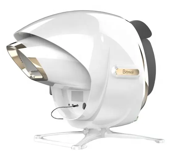 Máquina con Ipad para análisis automático de la piel 7 en 1, analizador portátil 3d de prueba de la piel, analizador inteligente de la piel