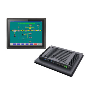 Pantalla LCD de 15,6 pulgadas HD mi Linux Win Dows Android IP65 pantalla táctil impermeable Panel de computadora PC industrial integrado