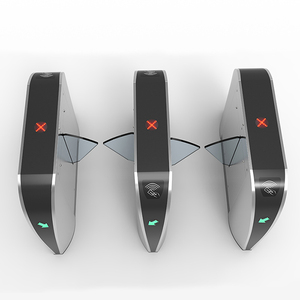 Sistema de control de acceso de seguridad, torniquete de barrera de aleta de alta velocidad, automático - Product Image 4