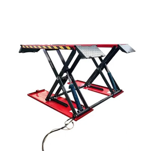 Mid-Position 3000kg/3500kg/4000kg 1.2m/1.4m Mid <strong>Rise</strong> Car Scissor <strong>Lifts</strong> Hydraulic 110v/220v/380v For Home Garage