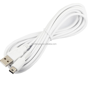 3.9ft 1.2m <strong>USB</strong> Charger Cable Power Cord for Nintendo Wii U Gamepad Remote Controller