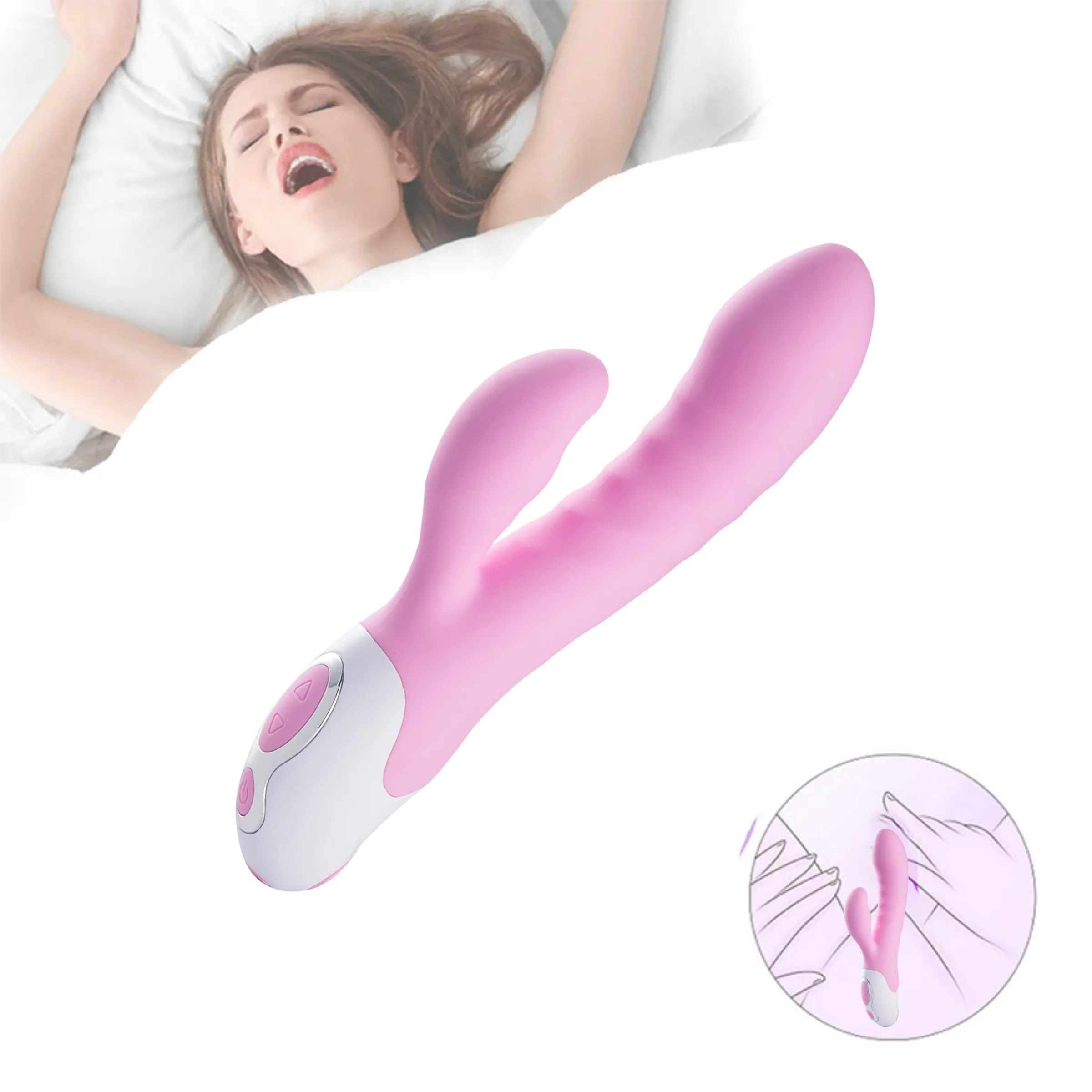 2024 cinsel ürünler bayanlar klitoris G Spot stimülatörü mastürbasyon şarj edilebilir vibratörler kadınlar için seks oyuncakları üreticileri