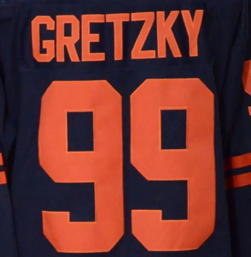 Edmonton Wayne Gretzky Neues alternatives National Hockey Trikot mit bester Qualität