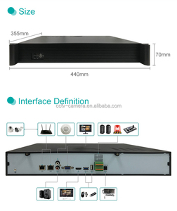 Free VMS <strong>Software</strong> IE Webpage P2P Smart Mobile App.H.265 Onvif Compatible 36ch 8mp 4K Security Surveillance IP Network NVR System - Product Image 4