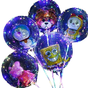 Palloncino Luminoso Bobo Trasparente con Animali Cartoon, Accessorio per Feste per Bambini - Product Image 4