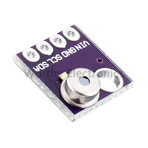 Sensor de temperatura infrarrojo Digital GY-90615, módulo electrónico de serie GY MLX90615