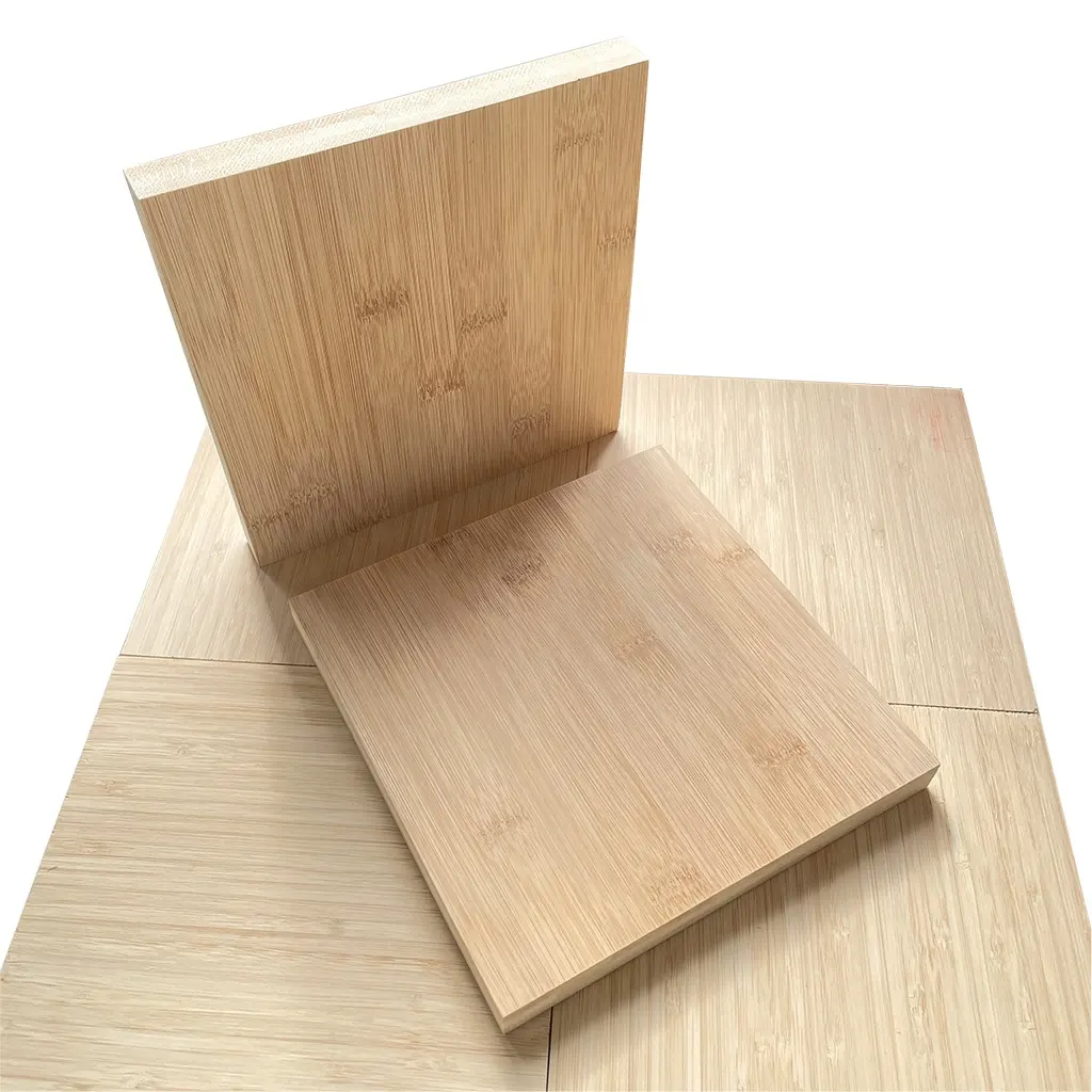 Esportando direttamente al grande commercio all'ingrosso di bambù strato di legno foglio 4*8 campione libero struttura solida pannelli di bambù
