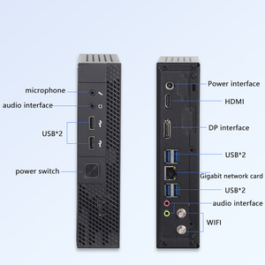 INYUDA Core I7 Mini-Desktop-Gaming-PC der 11. Generation 4G-Speicherstick mit 128G-Solid-State-Festplatte für Spieler - Product Image 2