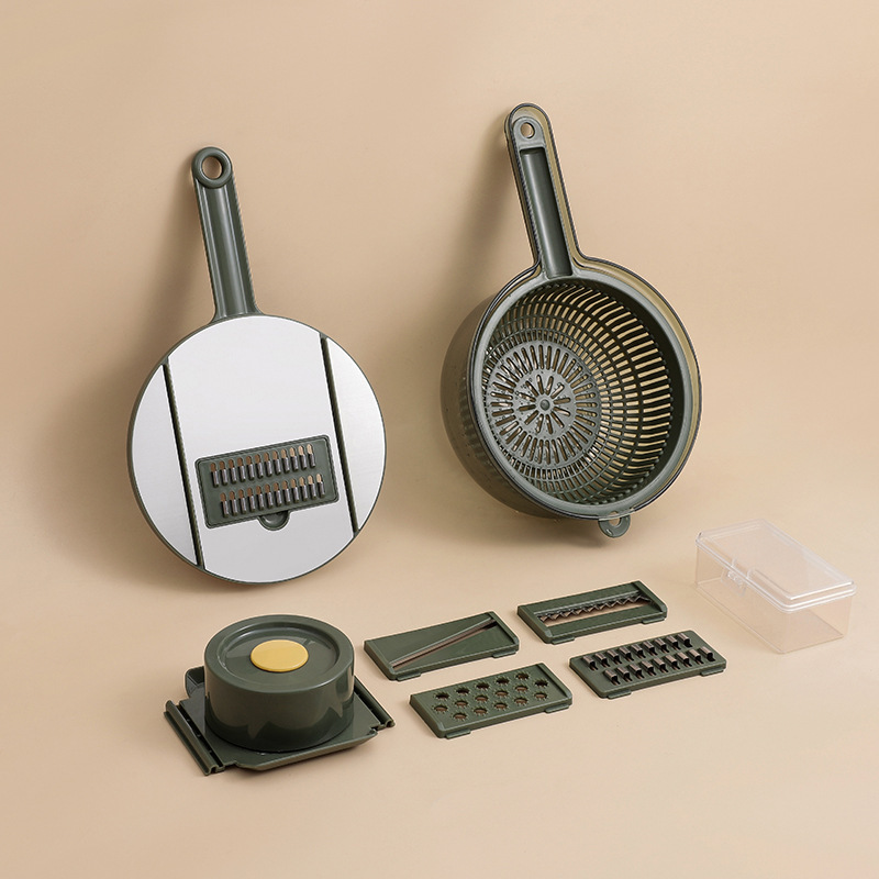Stainless steel dark green