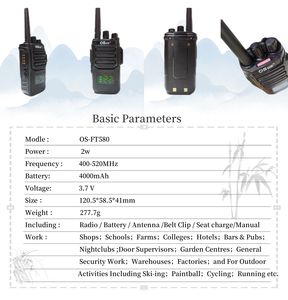 Display a LED di alta qualità IP68 impermeabile Walkie Talkie PMR Free-licenza Radio con cavo di programmazione per attività all'aperto - Product Image 6
