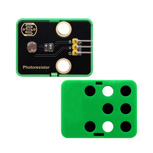 Arduinoフォトレジスター用の (出力) シェル付きのレゴオプションと互換性のあるKeyestudioプログラマブルフォトレジスターセンサーモジュール - Product Image 1