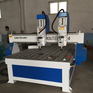 盈利的2d 3d数控路由器木工机床，带2个主轴木工木工路由器 - Product Image 3