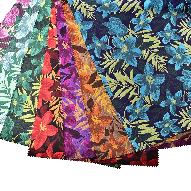 Tissu 100% polyester à motif floral, pour confection de robes, offre spéciale d'usine