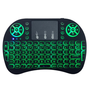 Teclado i8 air mouse 2,4 GHz, 7 colores, fabricante, precio directo de fábrica