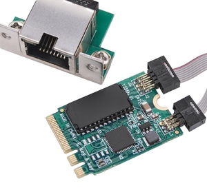 M2 RJ45网络适配器RTL8125BG芯片迷你Pci-e/M.2 A + E密钥千兆以太网局域网网卡2.5G/1000/100Mbps PCIE总线 - Product Image 3