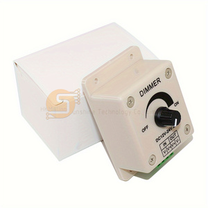 3 pezzi PWM Dimmer 12V 24V 8A LED Controller di luminosità a striscia regolabile a 100 - Product Image 3
