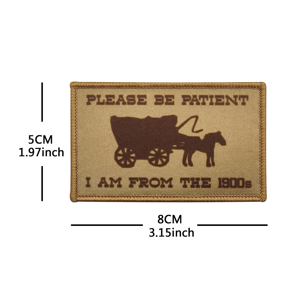 Y00106-1 printed carriage (khaki)