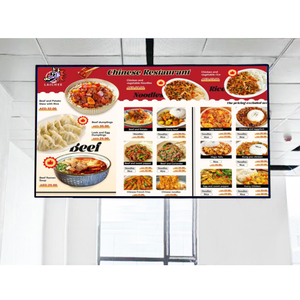 Android Digital Signage Network Digital Signage панель для рекламы ресторана ЖК-экран рекламы - Product Image 1