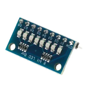 3,3 V 5V 8-Bit blau/rot LED-Anzeige modul Gemeinsame Anode/Kathode für DIY-Kit Arduino NANO UNO Himbeer pi 4 Nodemcu V3 ICs