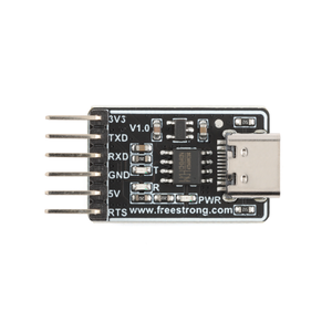 FS-UTTL-340NC USB-zu-TTL-Serien adapter mit Typ-C-Schnitts telle CH340NC Chip Integrated 5V zu 3.3V Konverter