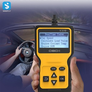V310 Black OBDII Auto <strong>Code</strong> Reader Universal Car Diagnostic <strong>Scan</strong> <strong>Tool</strong> with 35ma Fault Detector - Product Image 5