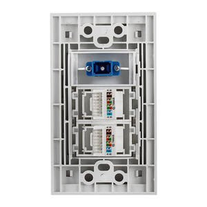 Seto Sc Fiber Optic Gigabit <strong>Computer</strong> <strong>Network</strong> Socket 2-Bit Super <strong>Class</strong> 5 <strong>Network</strong> Cat5e <strong>Network</strong> Module Socket Panel - Product Image 2