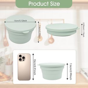 Sản Phẩm Mới Nổ Có Thể Gập Lại <span class=keywords><strong>Silicone</strong></span> Bánh Mì Giỏ Lên Men, <span class=keywords><strong>Silicone</strong></span> Bánh <span class=keywords><strong>Pizza</strong></span> Hộp Lên Men, <span class=keywords><strong>Silicone</strong></span> Khuôn Nướng Bánh - Product Image 2