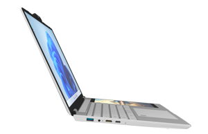 OEM 15,6 "+ 7" pantalla dual portátil de negocios pantalla táctil 16GB RAM 2TB SSD Intel N95 RGB Teclado retroiluminado Cámara enchufable - Product Image 5