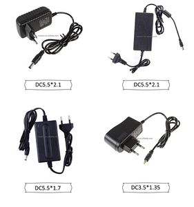 壁に取り付けられたEUAC/DCアダプター電源12V24V 250mA 0.5A 1A 2A PSUアダプター (STBLEDストリップ用)