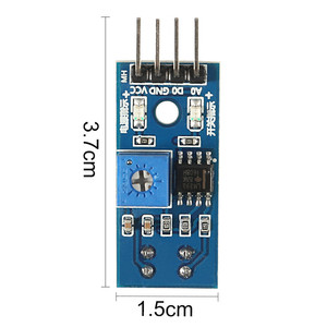 Tracing Sensor Car Tracking Modul TCRT5000 Infrarot reflexion Photo elektrischer Schalter - Product Image 3