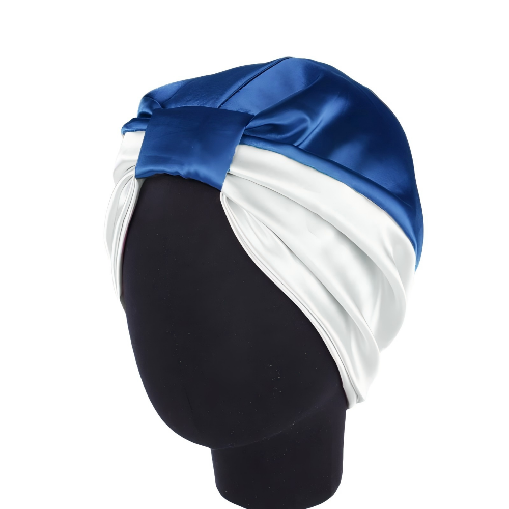 Bleu marine et blanc