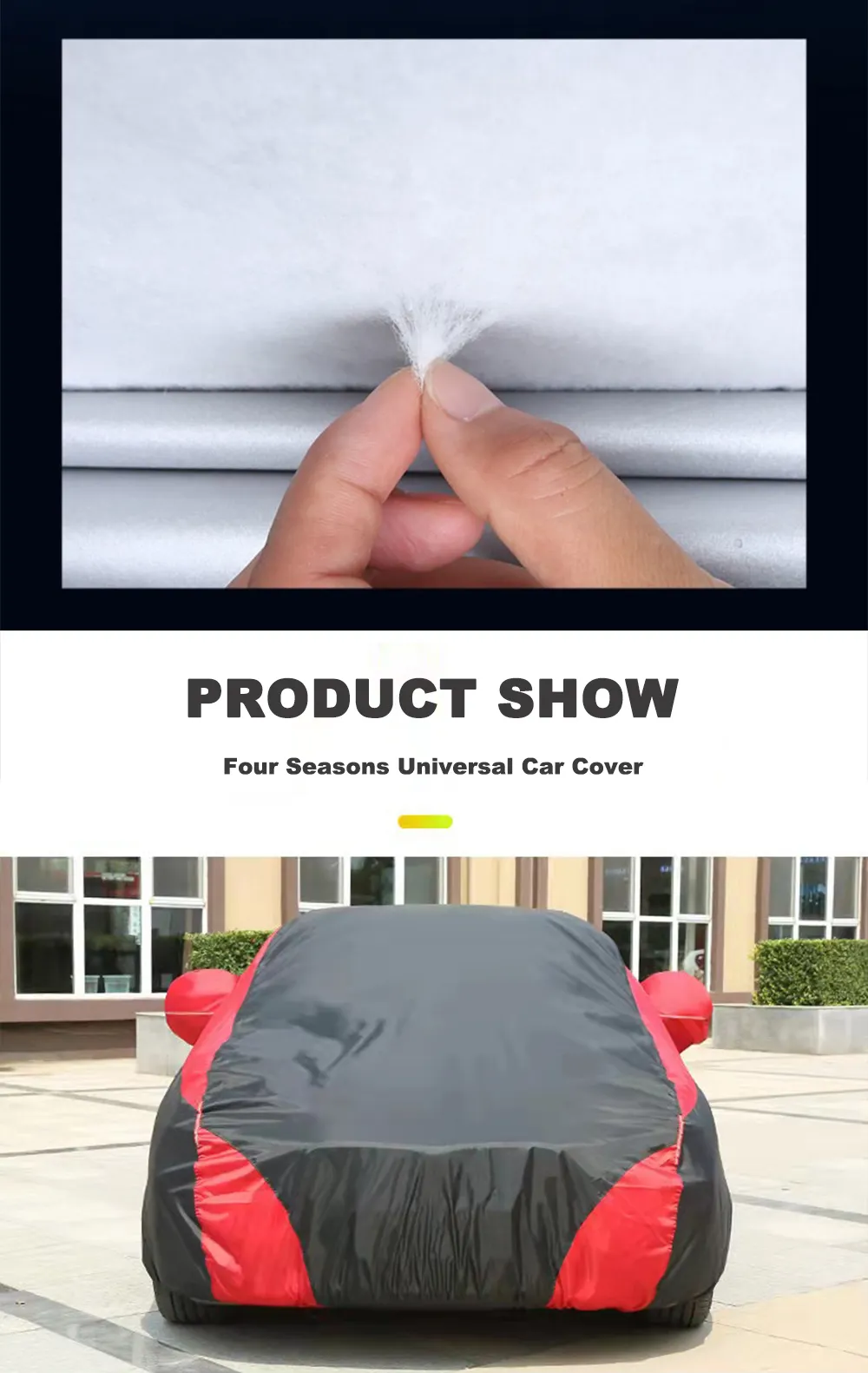 Защита от солнца автомобильный чехол от дождя Защита от пыли полиэстер складной автомобильный чехол