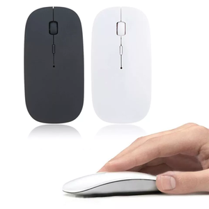 Logo personalizzato prezzo economico 1600 DPI 2.4G ricevitore Computer Mouse Wireless USB ottico Super sottile per PC Laptop - Product Image 1