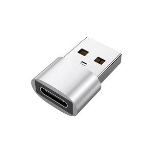 Adaptador de aleación para ordenador y teléfono móvil, convertidor USB 2,0 a tipo C, salida de CC para teléfono y ordenador - Product Image 2