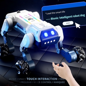 Интеллектуальный пульт дистанционного управления AI Робот новый трансграничный горизонтальный разговор трюки игрушка для программирования с функцией пения спрей - Product Image 4