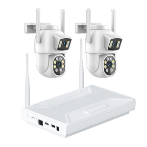 2CH 4CH 8CH sistema di telecamere di sicurezza per la casa Wireless Wifi Ptz rete Wireless Nvr Kit Kit per la casa Cctv Kit di telecamere - Product Image 1