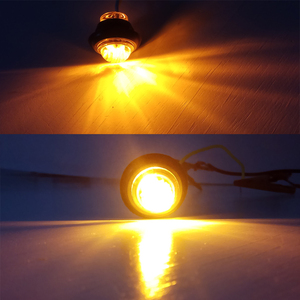 SCALARE Model <span class=keywords><strong>SR</strong></span>-3/4-A/A-MC 0.75 inç 12V Amber LED kamyon yan işaretleyici ve boşluk ışıkları