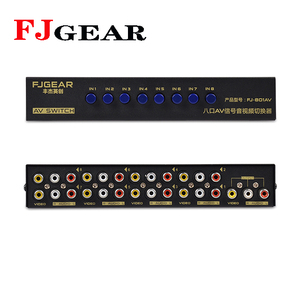 Manual 8 Ways Switcher RCA 8X1 Av <strong>Video</strong> Audio <strong>Switch</strong> - Product Image 5