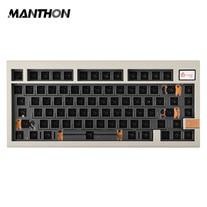CIDOO V75 Plus VIA Kit de teclado personalizado 81 teclas montado en Junta Triple modos BT 5,0, 2,4G teclado inalámbrico con cable Barebones Kit - Product Image 1