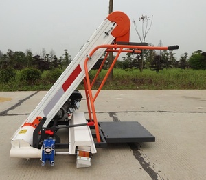 Rice Factory Sunning Ground Use <strong>Wheat</strong> Rice <strong>Paddy</strong> Collecting and Bagging Machine - Product Image 2