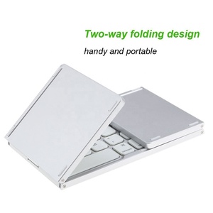 Universal Folding <strong>Keyboard</strong> Touchpad <strong>Mouse</strong> Combo Multi-media Folding <strong>Wireless</strong> <strong>Keyboard</strong> Portable <strong>Handheld</strong> Android IOS <strong>Keyboard</strong> - Product Image 5